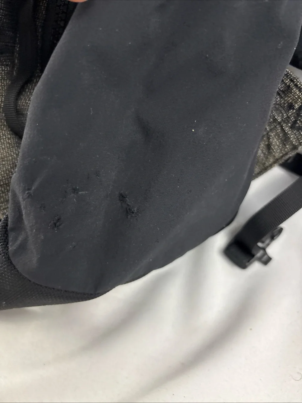 The North Face Surge FlexVent Backpack Black Taupe Laptop Travel School Daypack